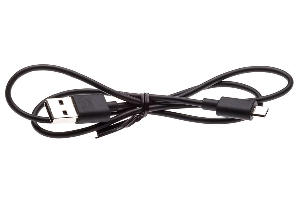 Cable USB-A para carga flexible