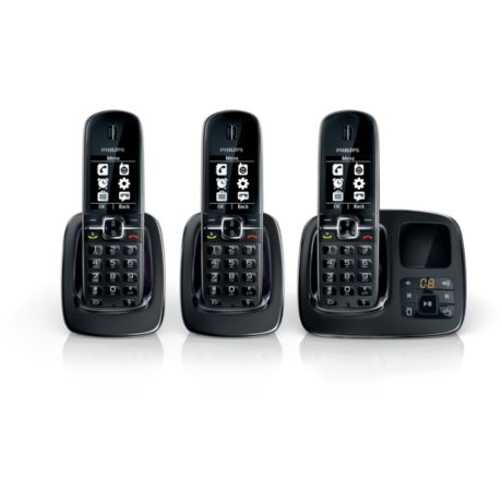 CD4953B/38 Perfect sound Cordless phone with answering machine