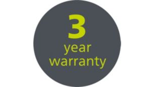 Extend your warranty online to 3 years