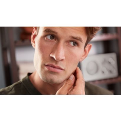 Afeitado y recorte cómodos y sencillos