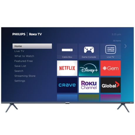 55PUL5924/F6 Entertainment Plus Series Roku TV LED 4K Ultra HD série 5000