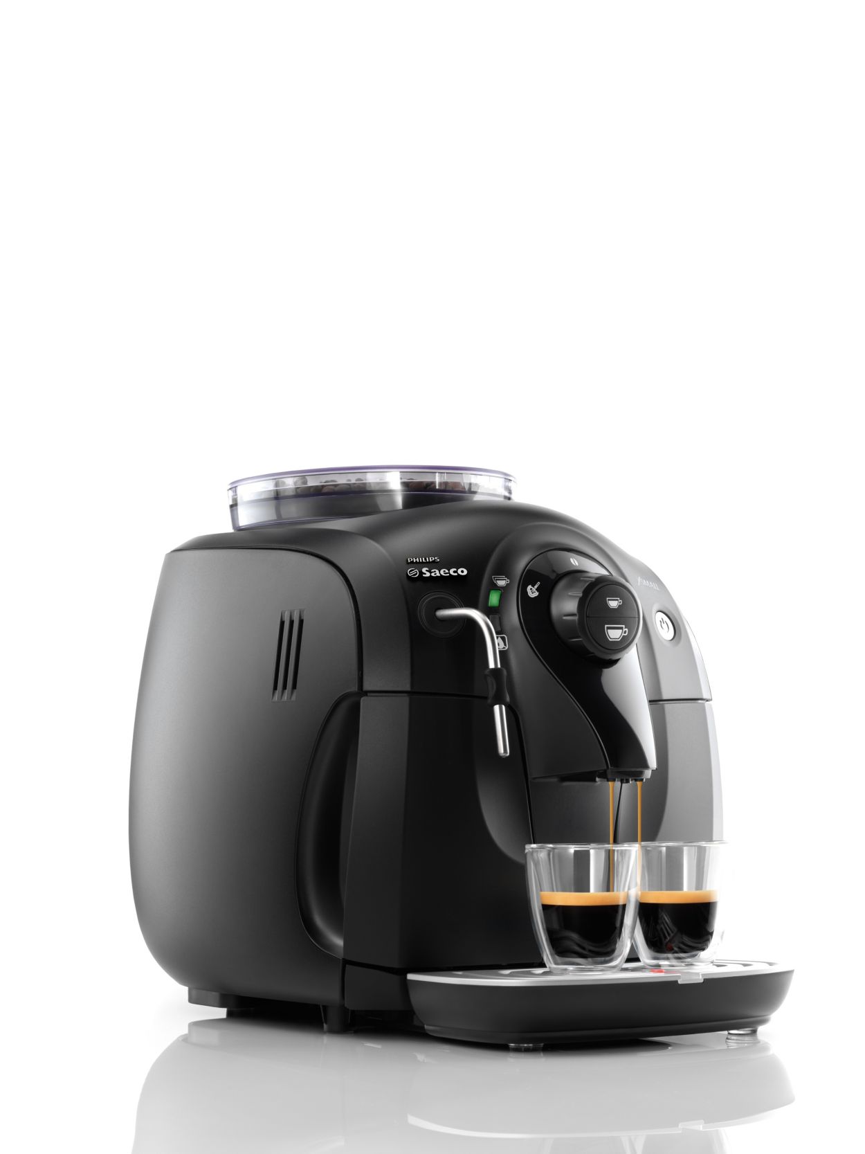 Cafeteira Philips Saeco XSMALL modelo HD8745/43, na ton