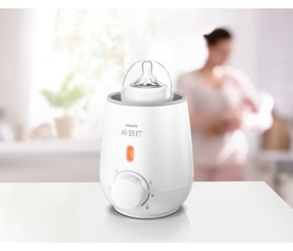 Calentador de biberón de Philips AVENT, paquete de de 1, Fast