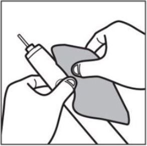 Čištění tlačítka napájení kartáčku Philips Sonicare
