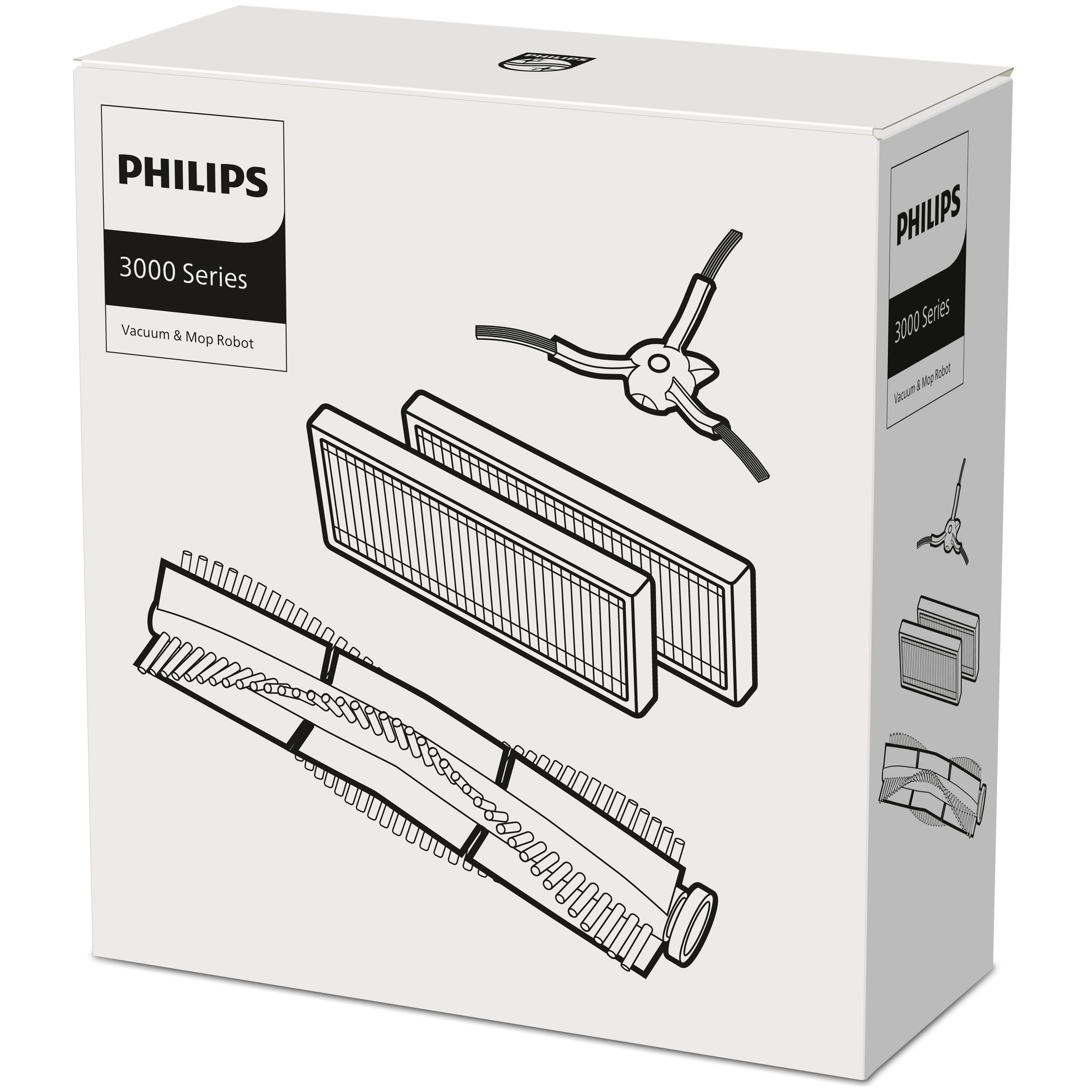 Levně Philips HomeRun - Sada Náhradních Filtrů Robotů HomeRun 3000 - XV1433/00