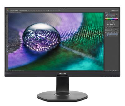 4K PHILIPS 27型 液晶モニタ-　272P7V 　昇降・回転可能　2017年製　4K（3840x2160)　品（管：2B-M）