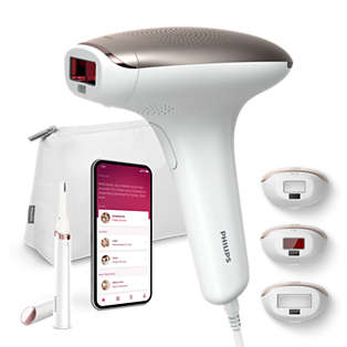 Philips Lumea IPL 7000 Series IPL hair removal device: go 12 months hair-free