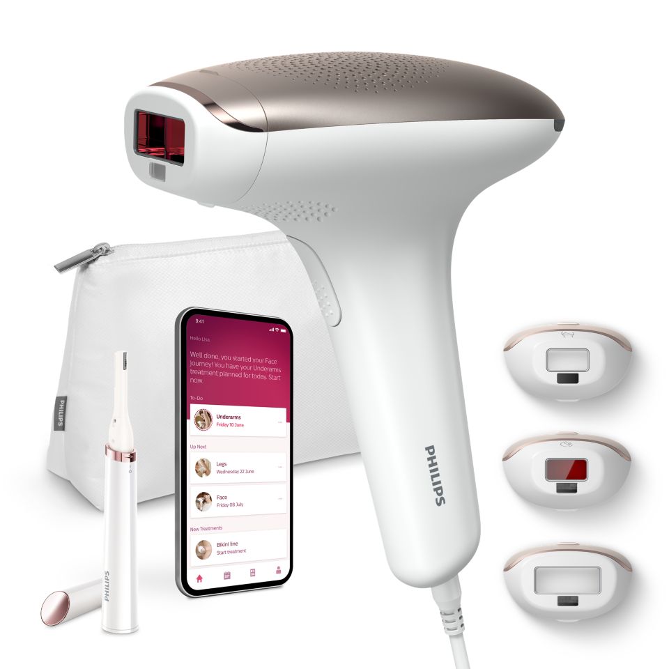 Philips Lumea Series 7000 - up to 12 months hair free 