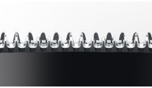 Lame con punte smussate per rispettare la pelle