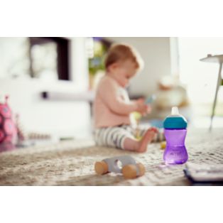 Avent - Blød kop med drikketud, der tåler bid