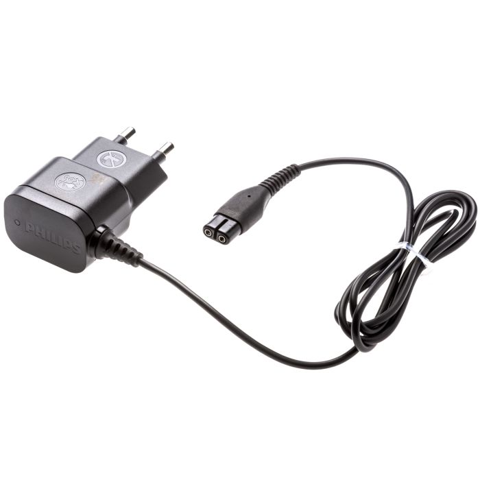 Connects your shaving device to a mains outlet