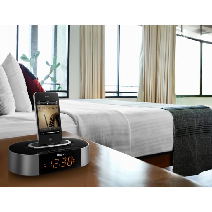 Wake up to your iPod/iPhone music