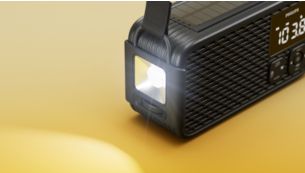 Lampe de poche, &eacute;clairage de lecture et prise casque de 3,5&nbsp;mm