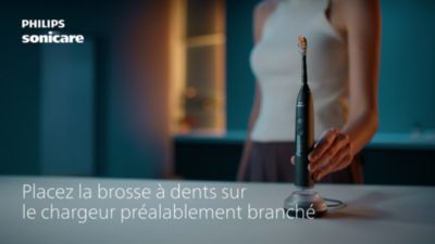 Charge à l'aide du socle