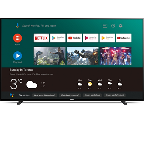 65PFL5504/F6  5000 series Android TV