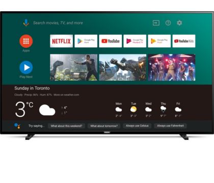 Android TV 4K avec Assistant Google