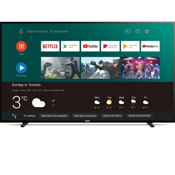 4K AndroidTV with Google Assistant