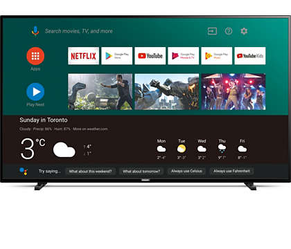 4K AndroidTV with Google Assistant