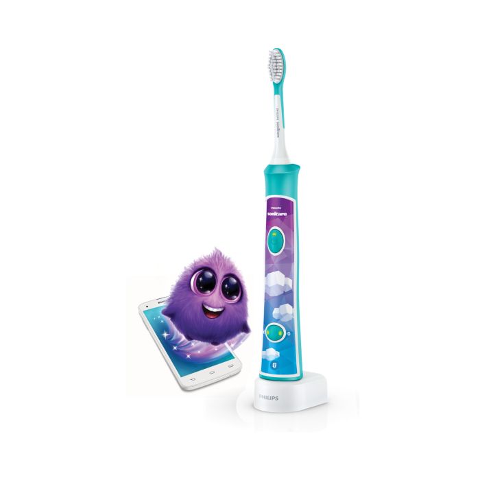 Interactive sonic power. More fun, better brushing