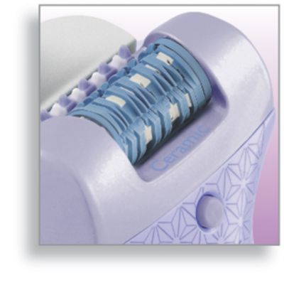 New ceramic epilation system