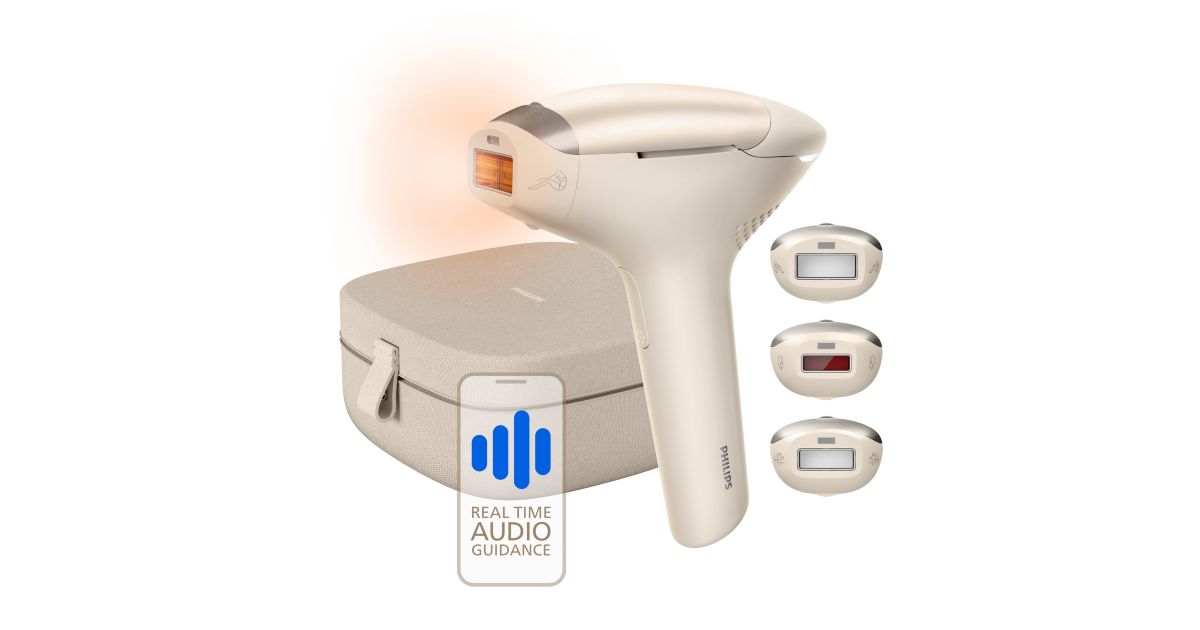 BRC332 - Lumea IPL 9900 Pro Zariad. IPL na odstr. chĺpkov s technológiou SenseIQ Pro BRC332/00 - hlavný produktový obrázok Philips