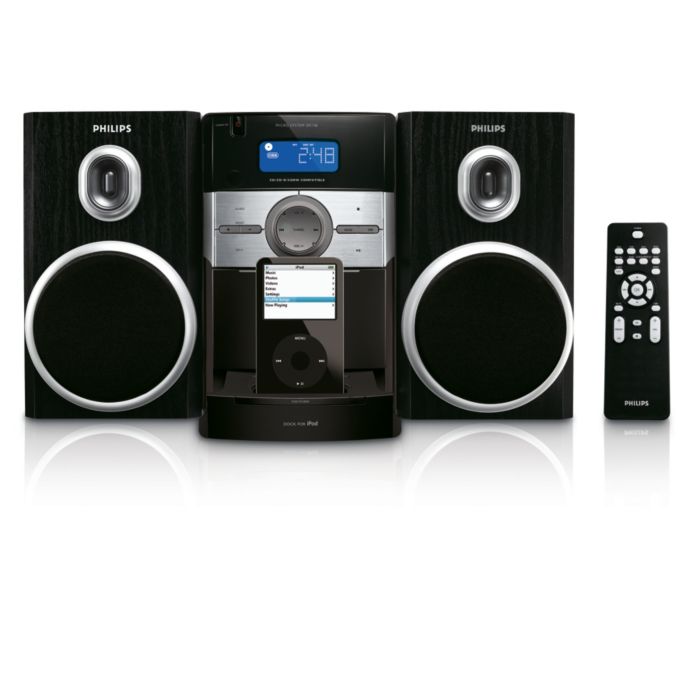 Enjoy iPod music in Hi-Fi sound