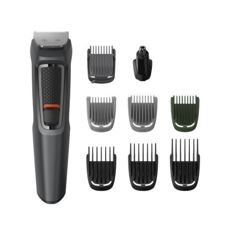 MG3747/15 Multigroom series 3000 9-em-1, rosto, cabelo e corpo