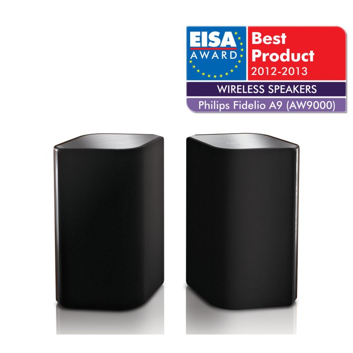 All your music in high fidelity sound. Wirelessly.