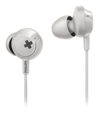 PHILIPSフィリップスBass+ SHL3075WTヘッドホン マイク付×8