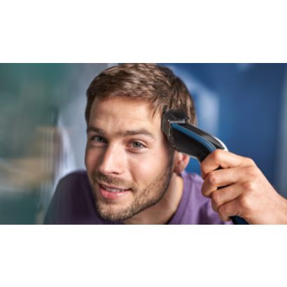 Une coupe de cheveux rapide et uniforme