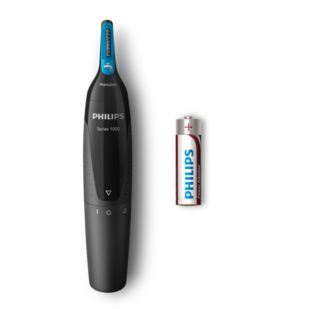 Nose trimmer series 1000 Comfortabele neus- en oortrimmer