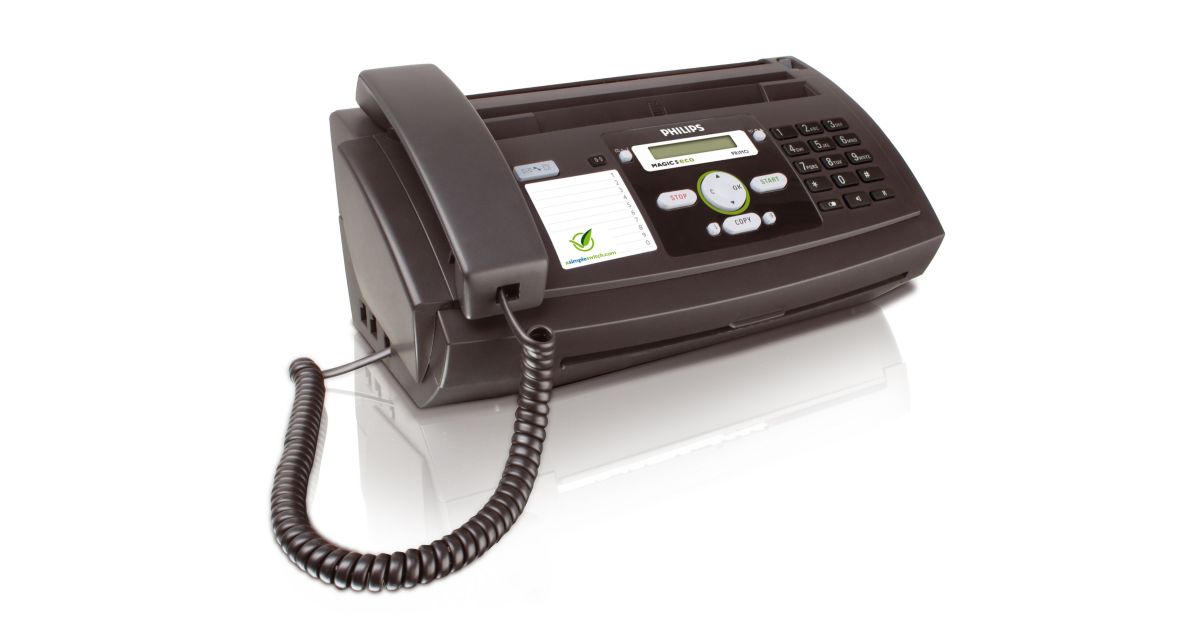 Fax with telephone and copier PPF631E/GBB | Philips