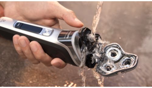 Se abre con un toque para una limpieza sencilla