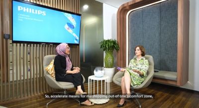 Özlem Fidanci and Astri R. Dharmawan in Women’s Day leadership conversation