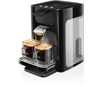 Heerlijke koffie met één druk op de knop en een modern design