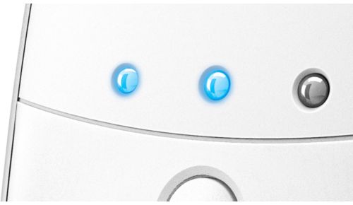 Sound-level lights indicate if the baby makes a noise