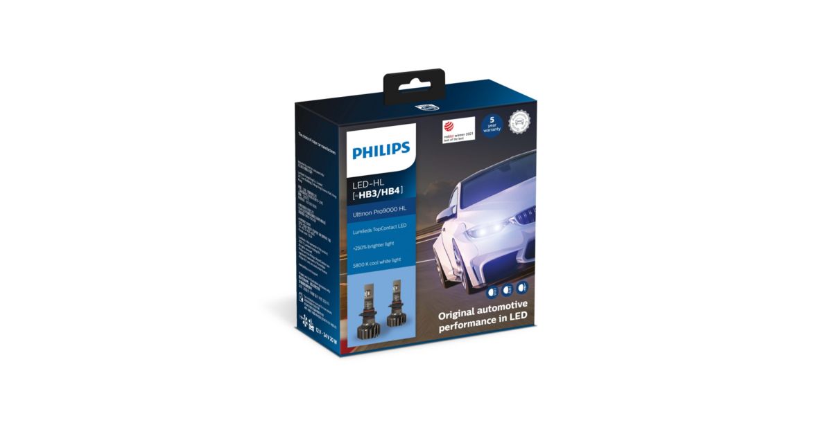 Ultinon Pro9000 with exclusive Lumileds automotive LED