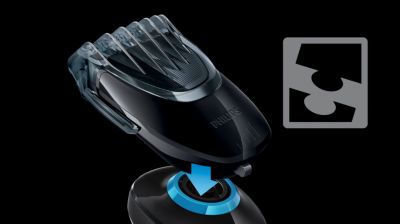 Works with SHAVE & GROOM kit to expand your style options