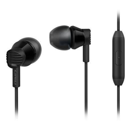 SHE3805BK/00  In ear headphones with mic