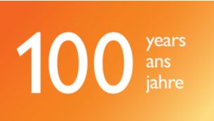 100 years of Philips expertise in light technology