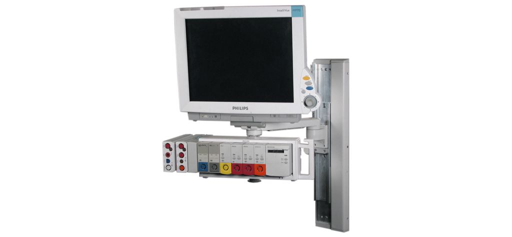 IntelliVue MP60/70: VHC Variable Height Channel and 12" (300mm) Support Arm