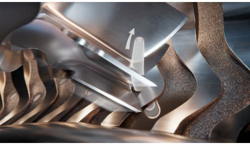 Rasatura precisa e fino a 0,00 mm di profondità con il sistema Lift & Cut