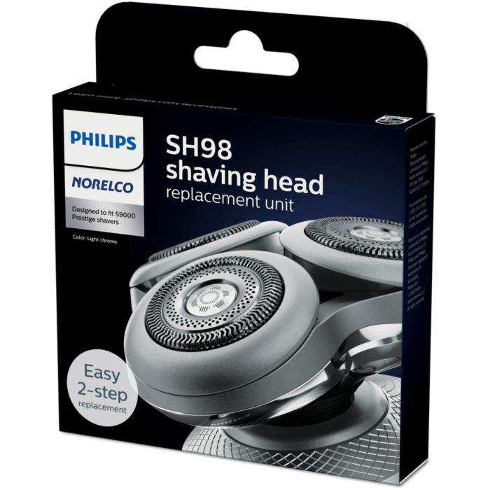 Philips Shaver S9000Prestige SP9840ヘッド交換 Shaver S9000 Prestige Replacement shaving heads SH98/82 | Philips