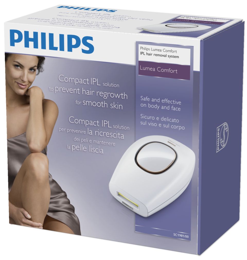 Depiladora philips laser online lumea