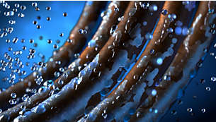 Los iones de agua aportan hidratación al cabello