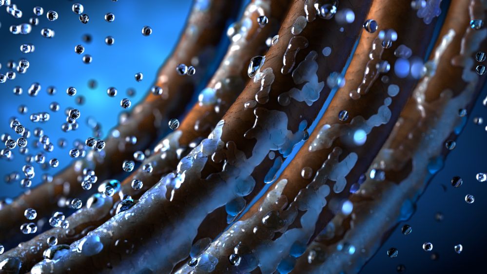 Water ions bring moisture to hair
