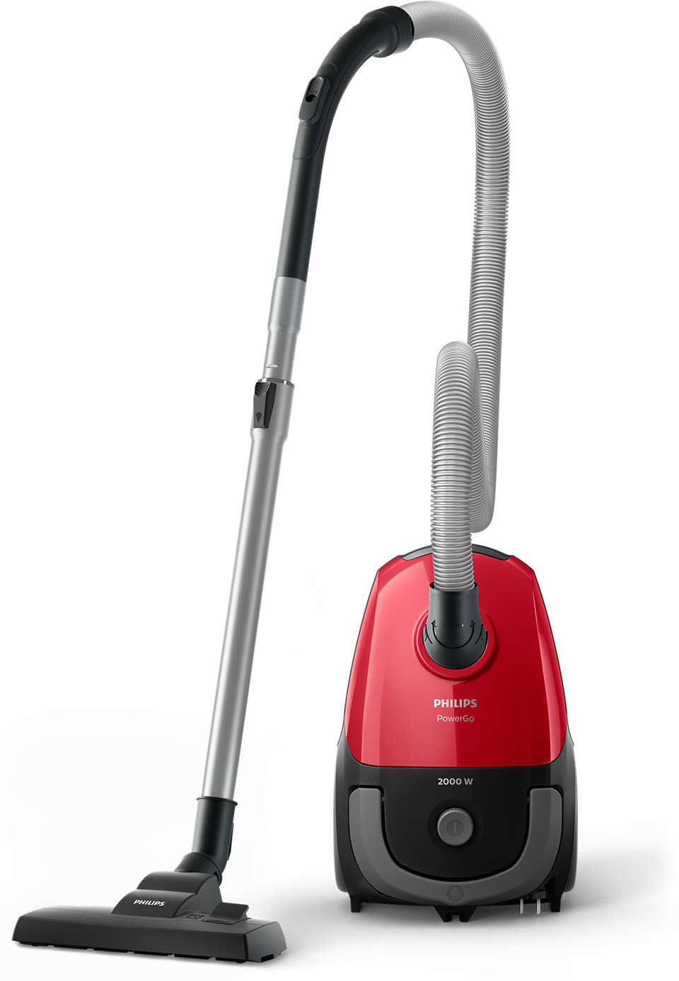 pawn lead Go up and down PowerGo Vacuum cleaner with bag FC8293/02 | Philips