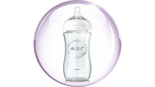 Vừa với bình sữa thủy tinh thiết kế Tự nhiên Philips Avent dung tích 8 oz/260 ml