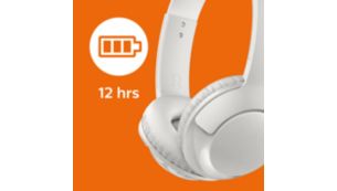 Wireless On Ear Headphone with mic SHB3075WT 00 Philips