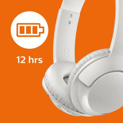 Rechargeable battery offers up to 12 hours of playtime